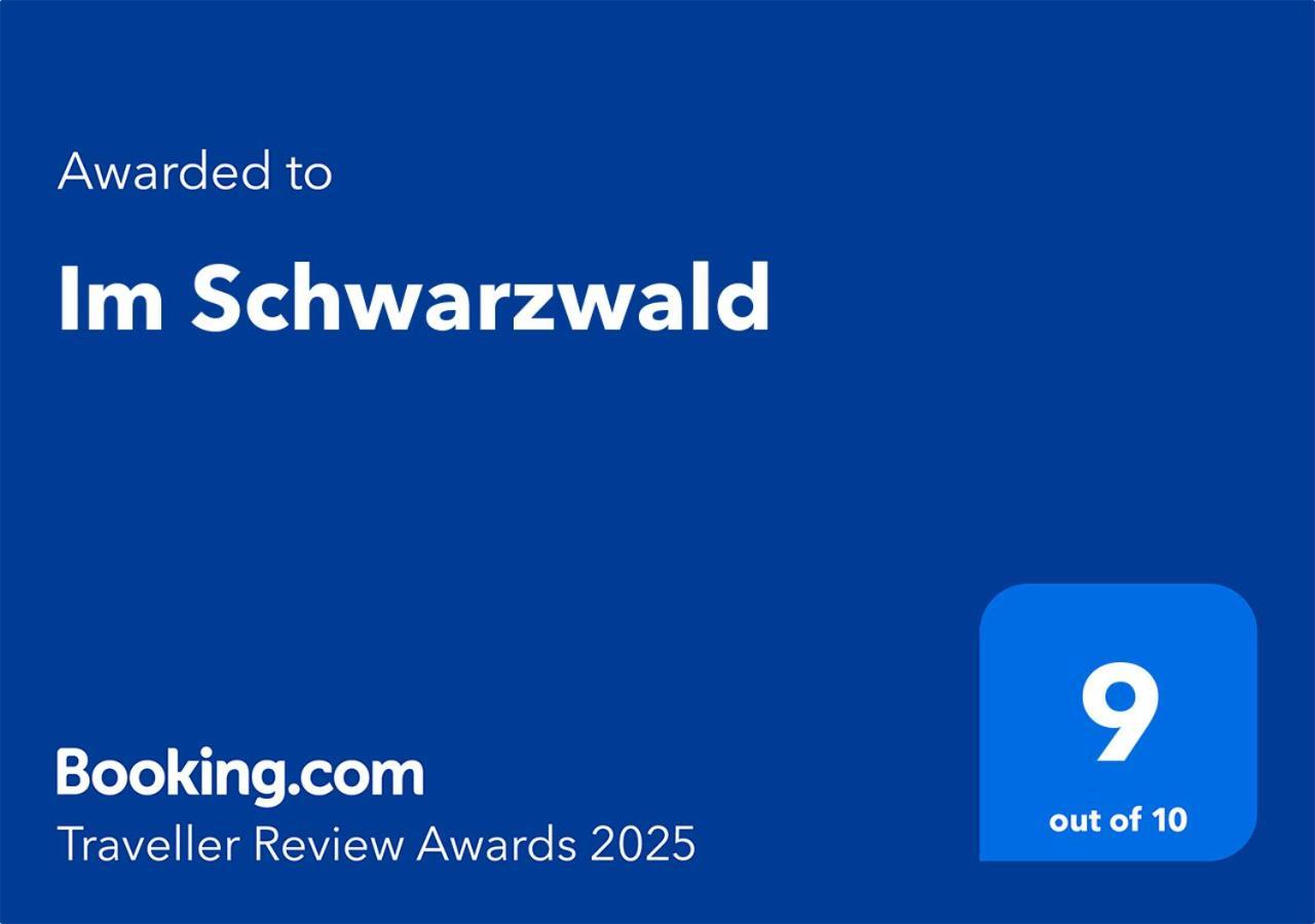 장크트 게오르겐 임 슈바르츠발트 Im Schwarzwald 아파트 외부 사진
